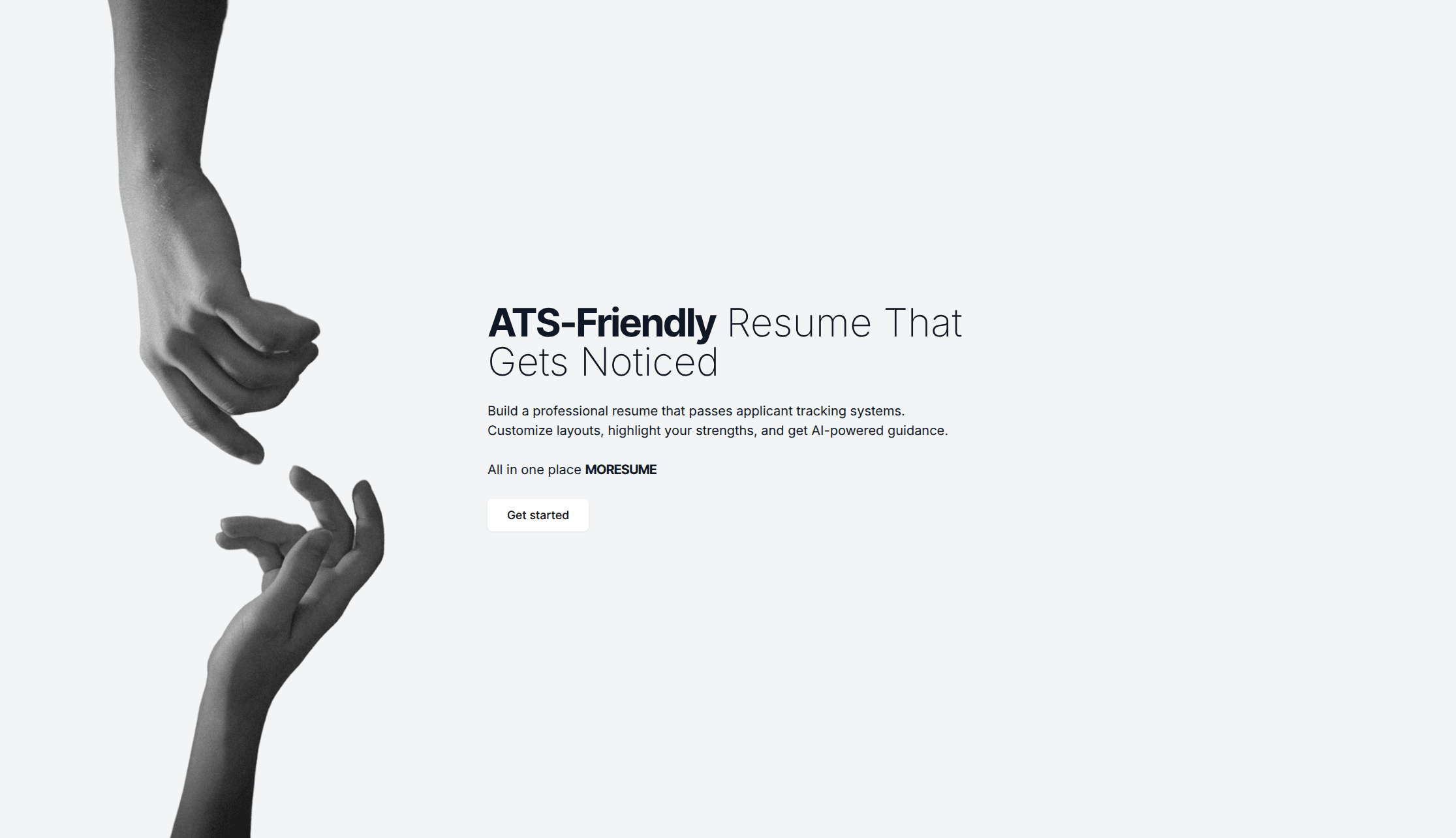 Moresume - AI Powered Resume Builder